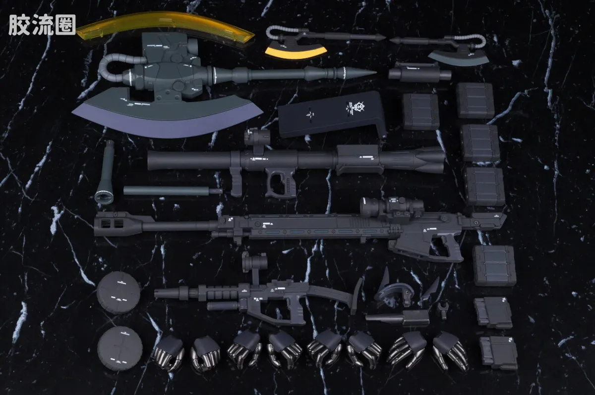 GUNDAM FIX FIGURATION GUNDAM FIX FIGURATION METAL COMPOSITE系列 高机动扎古II 黑色三连星专用机 - 图片