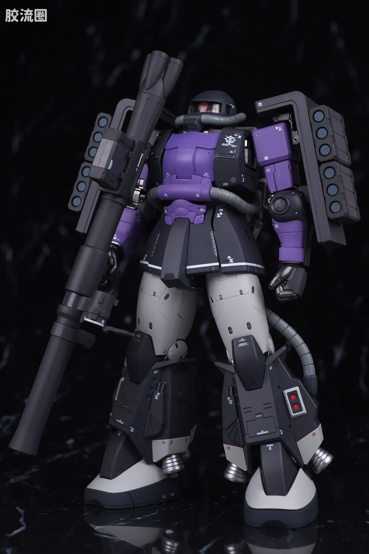 GUNDAM FIX FIGURATION GUNDAM FIX FIGURATION METAL COMPOSITE系列 高机动扎古II 黑色三连星专用机 - 图片