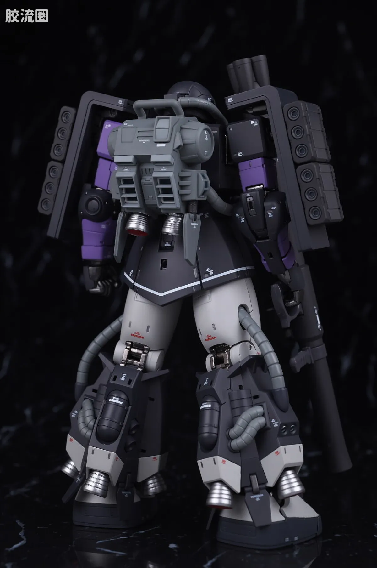 GUNDAM FIX FIGURATION GUNDAM FIX FIGURATION METAL COMPOSITE系列 高机动扎古II 黑色三连星专用机 - 图片