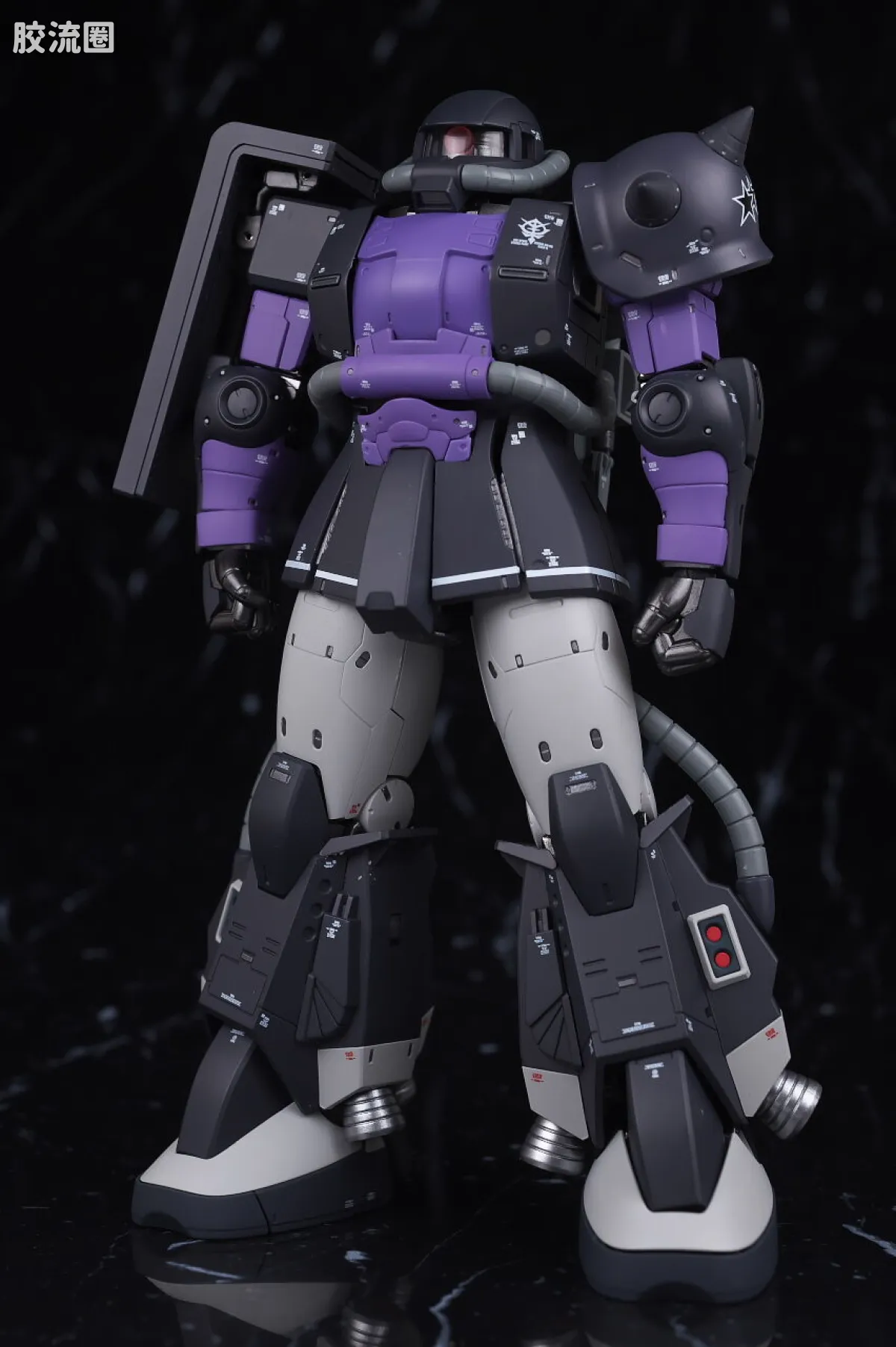 GUNDAM FIX FIGURATION GUNDAM FIX FIGURATION METAL COMPOSITE系列 高机动扎古II 黑色三连星专用机 - 图片