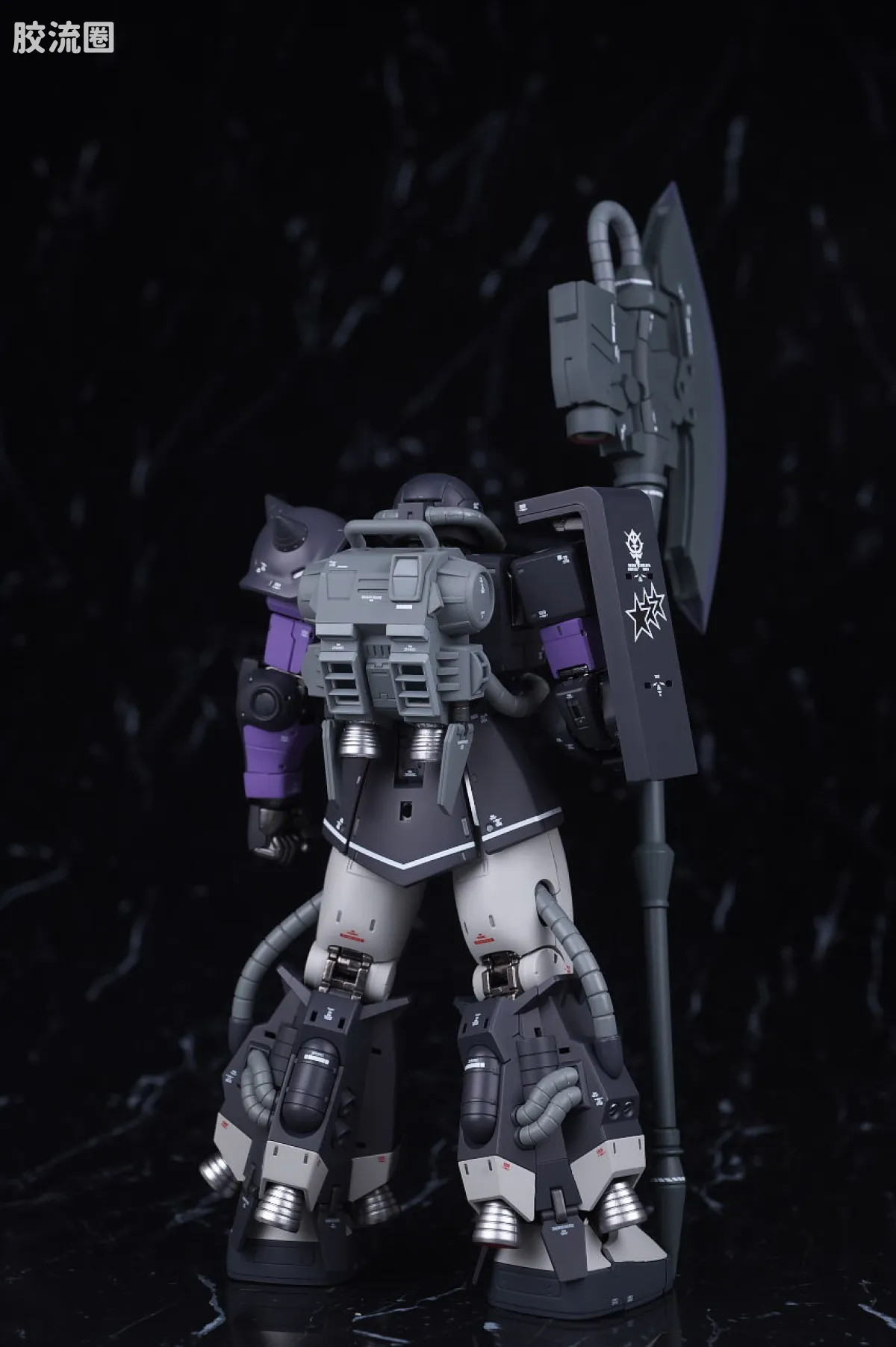 GUNDAM FIX FIGURATION GUNDAM FIX FIGURATION METAL COMPOSITE系列 高机动扎古II 黑色三连星专用机 - 图片