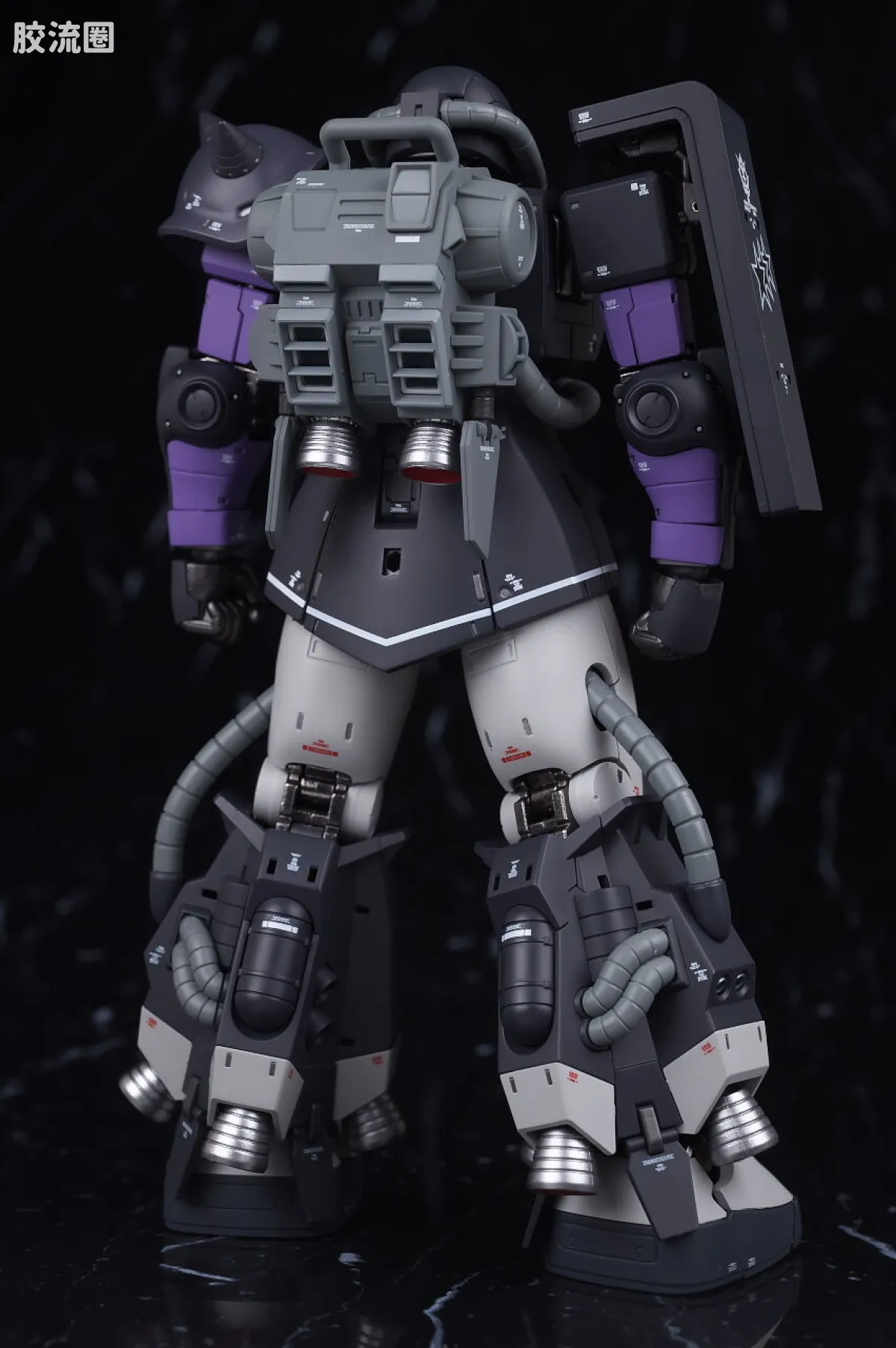 GUNDAM FIX FIGURATION GUNDAM FIX FIGURATION METAL COMPOSITE系列 高机动扎古II 黑色三连星专用机 - 图片