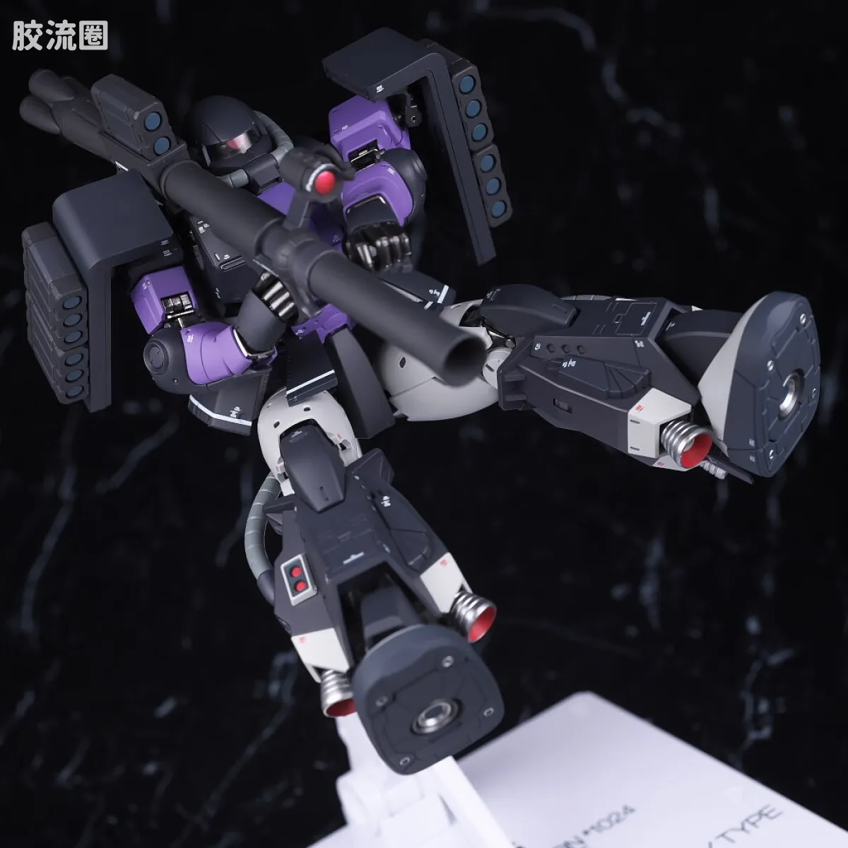 GUNDAM FIX FIGURATION GUNDAM FIX FIGURATION METAL COMPOSITE系列 高机动扎古II 黑色三连星专用机 - 图片
