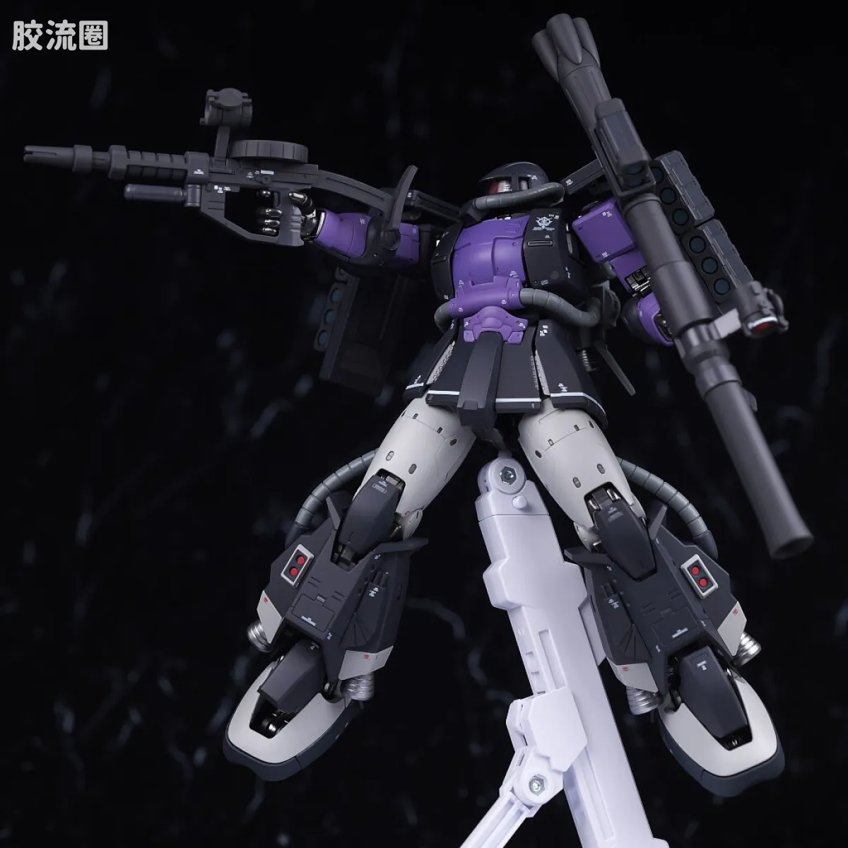 GUNDAM FIX FIGURATION GUNDAM FIX FIGURATION METAL COMPOSITE系列 高机动扎古II 黑色三连星专用机 - 图片
