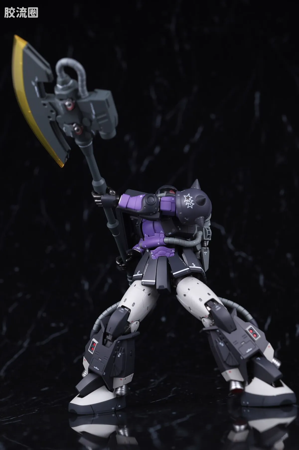 GUNDAM FIX FIGURATION GUNDAM FIX FIGURATION METAL COMPOSITE系列 高机动扎古II 黑色三连星专用机 - 图片