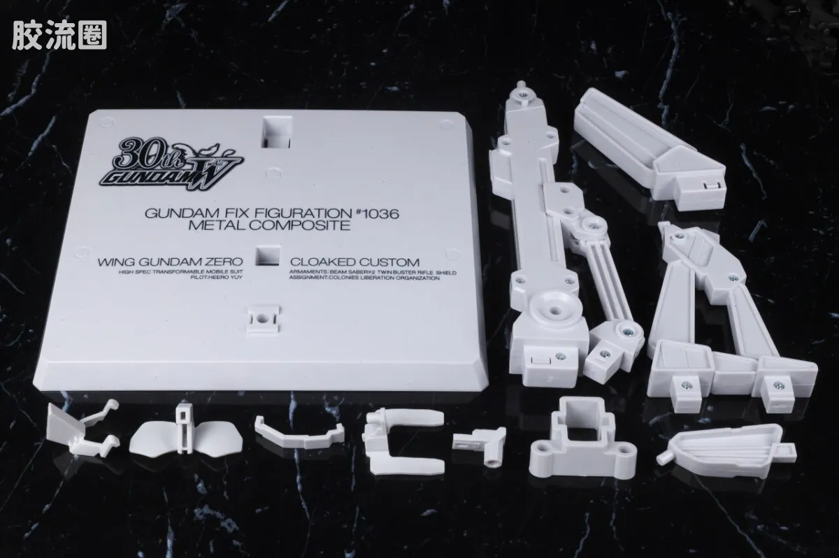 GUNDAM FIX FIGURATION GUNDAM FIX FIGURATION METAL COMPOSITE系列 飞翼零式高达 CLOAKED CUSTOM - 图片
