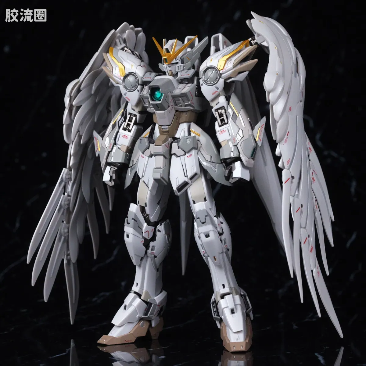 GUNDAM FIX FIGURATION GUNDAM FIX FIGURATION METAL COMPOSITE系列 飞翼零式高达 CLOAKED CUSTOM - 图片