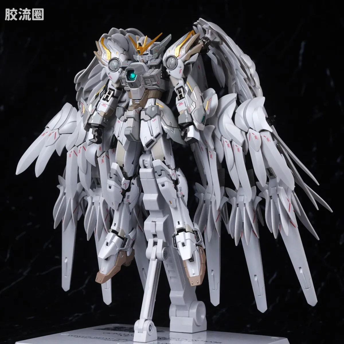 GUNDAM FIX FIGURATION GUNDAM FIX FIGURATION METAL COMPOSITE系列 飞翼零式高达 CLOAKED CUSTOM - 图片