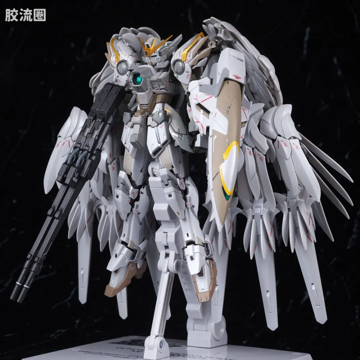 GUNDAM FIX FIGURATION GUNDAM FIX FIGURATION METAL COMPOSITE系列 飞翼零式高达 CLOAKED CUSTOM - 图片