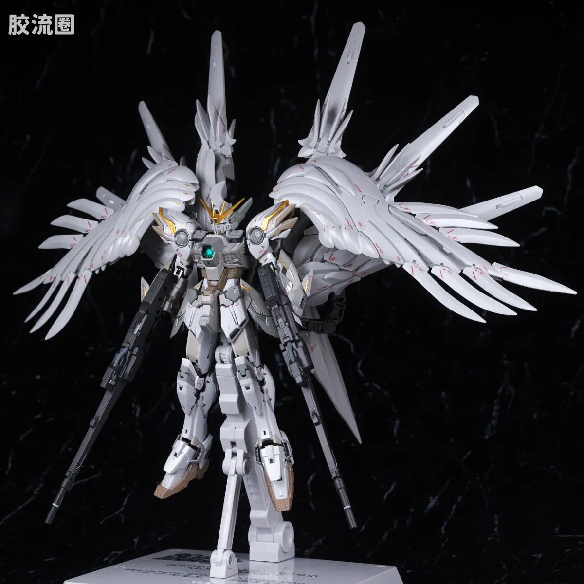 GUNDAM FIX FIGURATION GUNDAM FIX FIGURATION METAL COMPOSITE系列 飞翼零式高达 CLOAKED CUSTOM - 图片