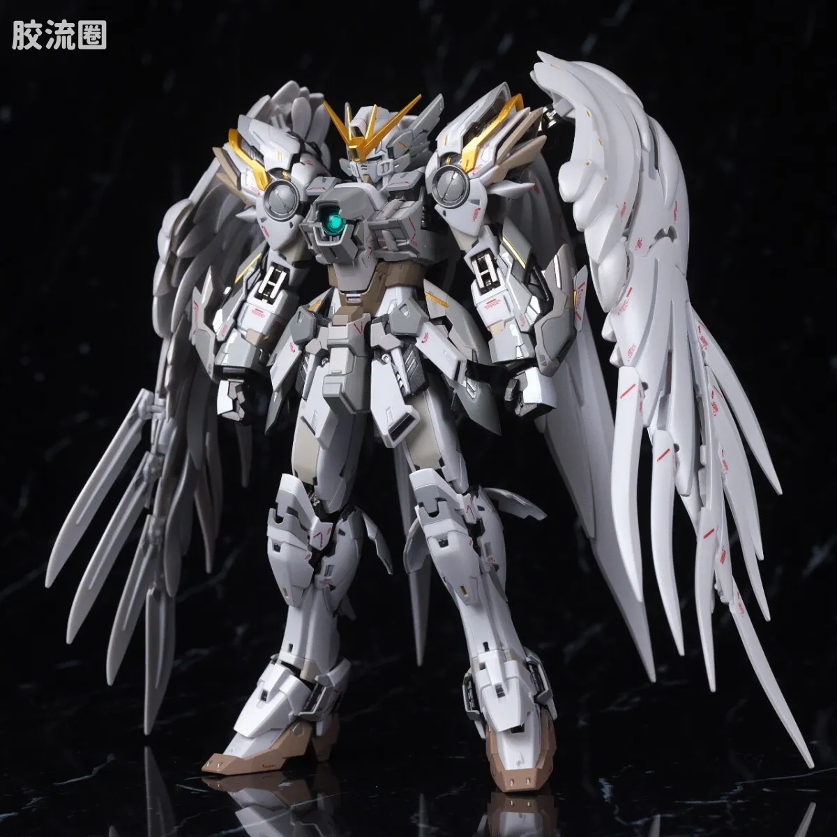 GUNDAM FIX FIGURATION GUNDAM FIX FIGURATION METAL COMPOSITE系列 飞翼零式高达 CLOAKED CUSTOM - 图片