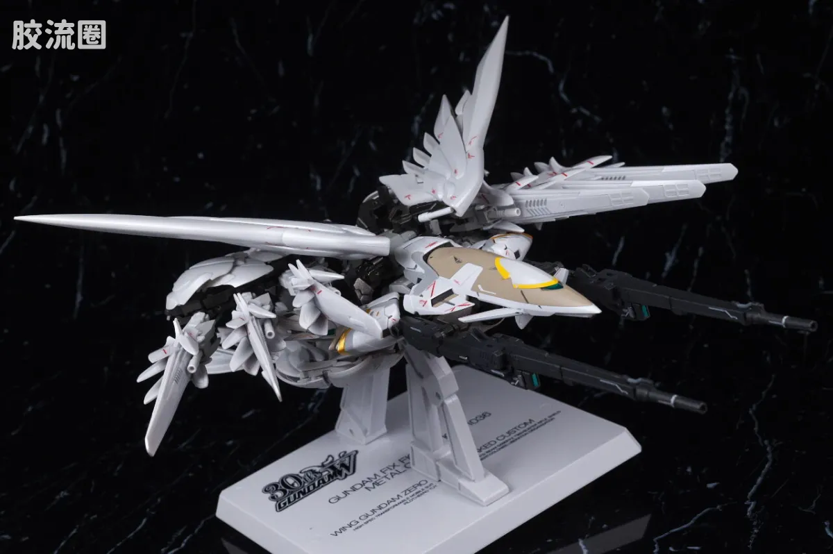 GUNDAM FIX FIGURATION GUNDAM FIX FIGURATION METAL COMPOSITE系列 飞翼零式高达 CLOAKED CUSTOM - 图片