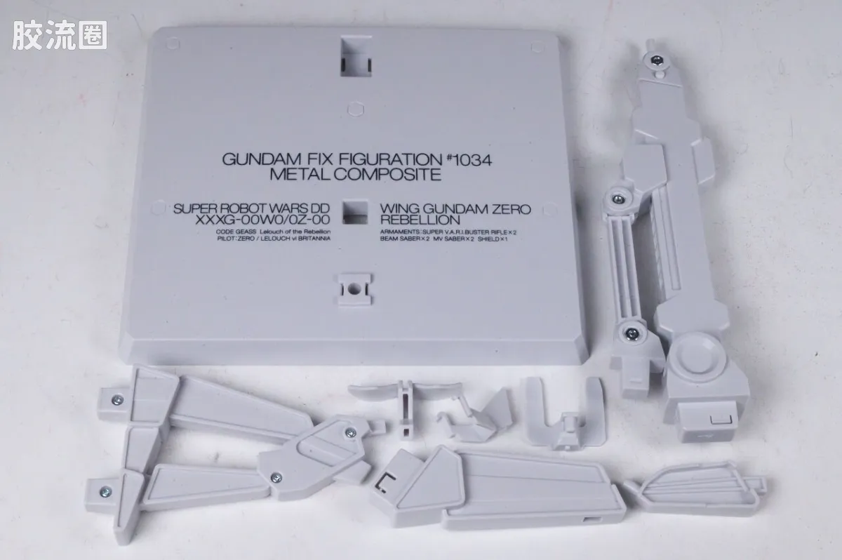 GUNDAM FIX FIGURATION GUNDAM FIX FIGURATION METAL COMPOSITE系列 飞翼高达零式EW Rebellion反判型 - 图片