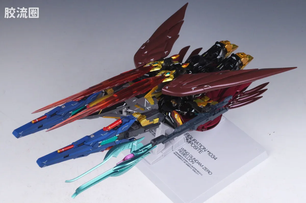 GUNDAM FIX FIGURATION GUNDAM FIX FIGURATION METAL COMPOSITE系列 飞翼高达零式EW Rebellion反判型 - 图片
