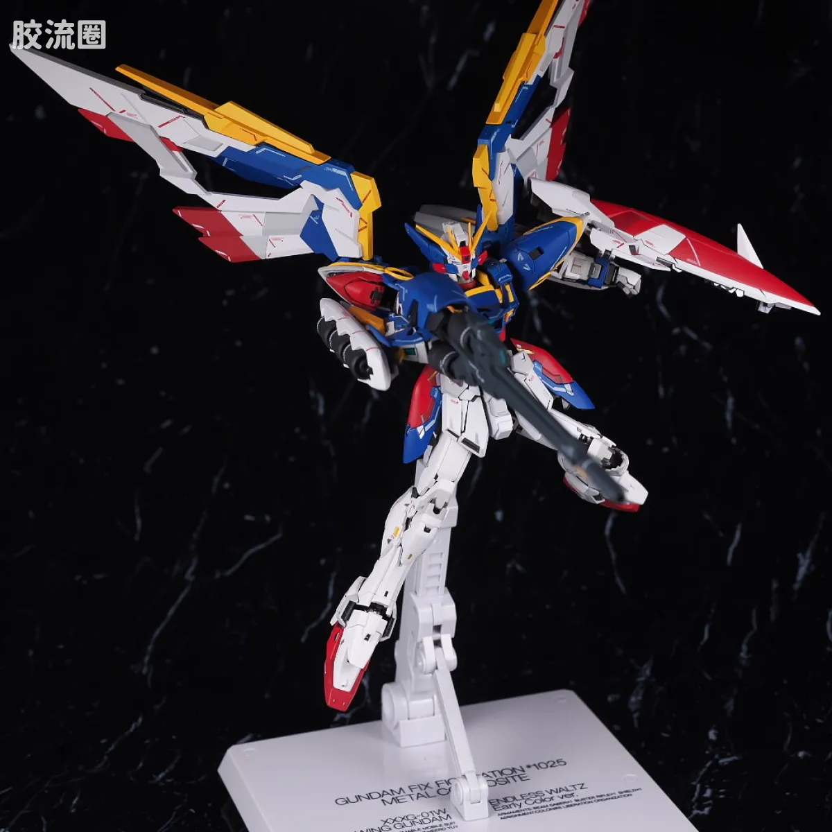 GUNDAM FIX FIGURATION GUNDAM FIX FIGURATION METAL COMPOSITE系列 飞翼高达(EW版) 早期配色ver. - 图片