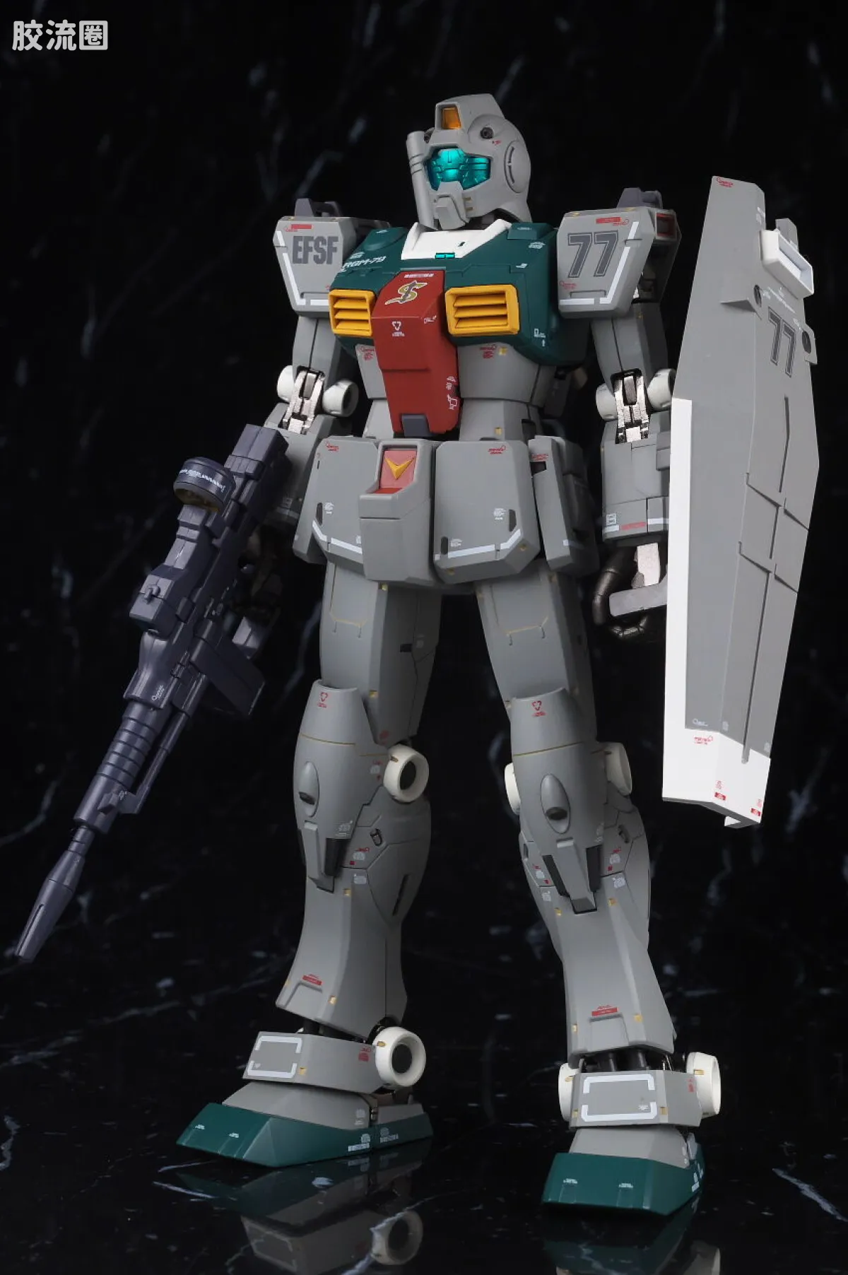 GUNDAM FIX FIGURATION GUNDAM FIX FIGURATION METAL COMPOSITE系列 RGM-79 吉姆(史列加搭乘机)[库库鲁斯·杜安的小岛] - 图片