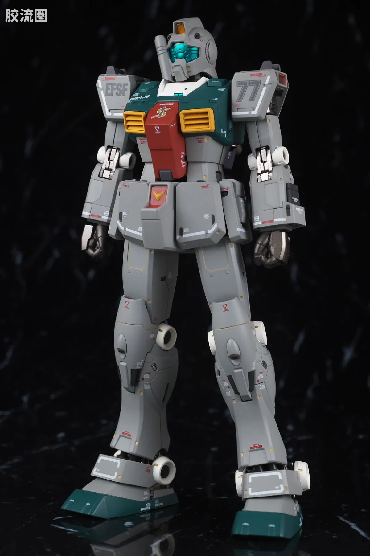 GUNDAM FIX FIGURATION GUNDAM FIX FIGURATION METAL COMPOSITE系列 RGM-79 吉姆(史列加搭乘机)[库库鲁斯·杜安的小岛] - 图片