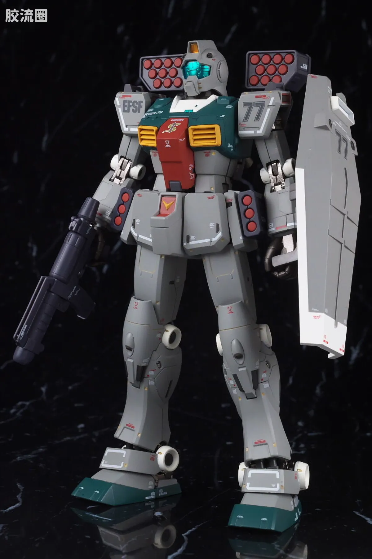GUNDAM FIX FIGURATION GUNDAM FIX FIGURATION METAL COMPOSITE系列 RGM-79 吉姆(史列加搭乘机)[库库鲁斯·杜安的小岛] - 图片