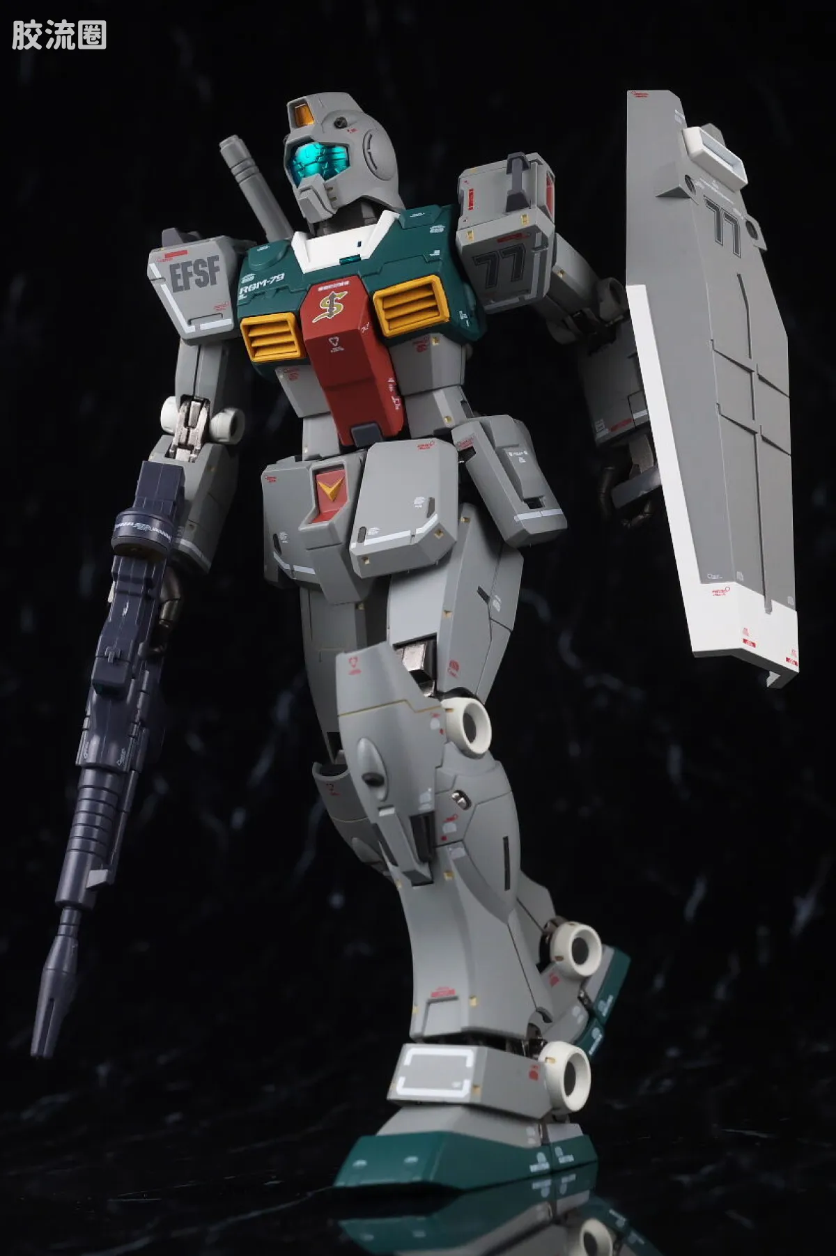 GUNDAM FIX FIGURATION GUNDAM FIX FIGURATION METAL COMPOSITE系列 RGM-79 吉姆(史列加搭乘机)[库库鲁斯·杜安的小岛] - 图片