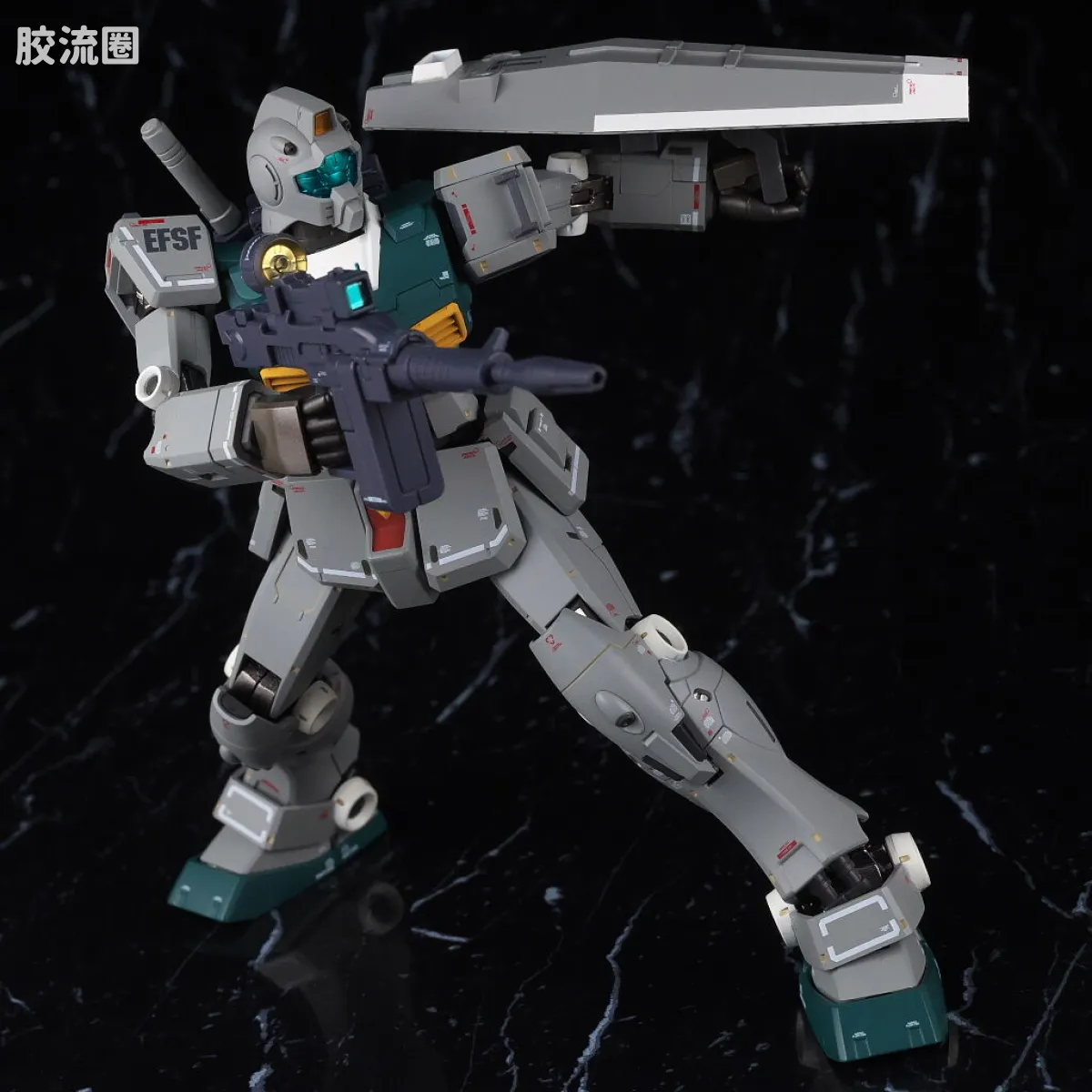 GUNDAM FIX FIGURATION GUNDAM FIX FIGURATION METAL COMPOSITE系列 RGM-79 吉姆(史列加搭乘机)[库库鲁斯·杜安的小岛] - 图片