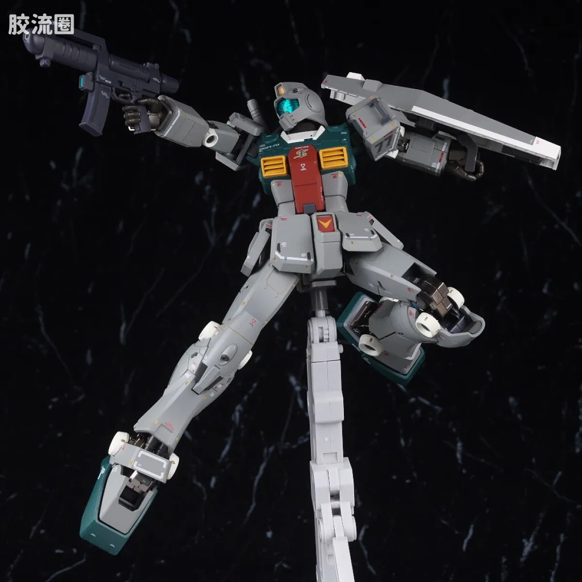 GUNDAM FIX FIGURATION GUNDAM FIX FIGURATION METAL COMPOSITE系列 RGM-79 吉姆(史列加搭乘机)[库库鲁斯·杜安的小岛] - 图片