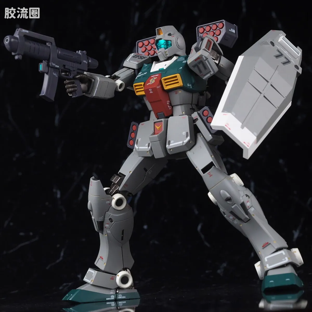 GUNDAM FIX FIGURATION GUNDAM FIX FIGURATION METAL COMPOSITE系列 RGM-79 吉姆(史列加搭乘机)[库库鲁斯·杜安的小岛] - 图片