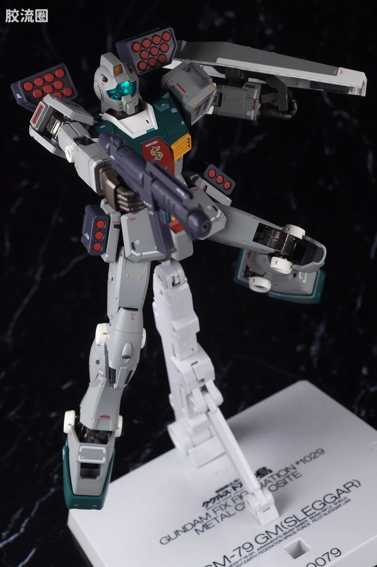 GUNDAM FIX FIGURATION GUNDAM FIX FIGURATION METAL COMPOSITE系列 RGM-79 吉姆(史列加搭乘机)[库库鲁斯·杜安的小岛] - 图片