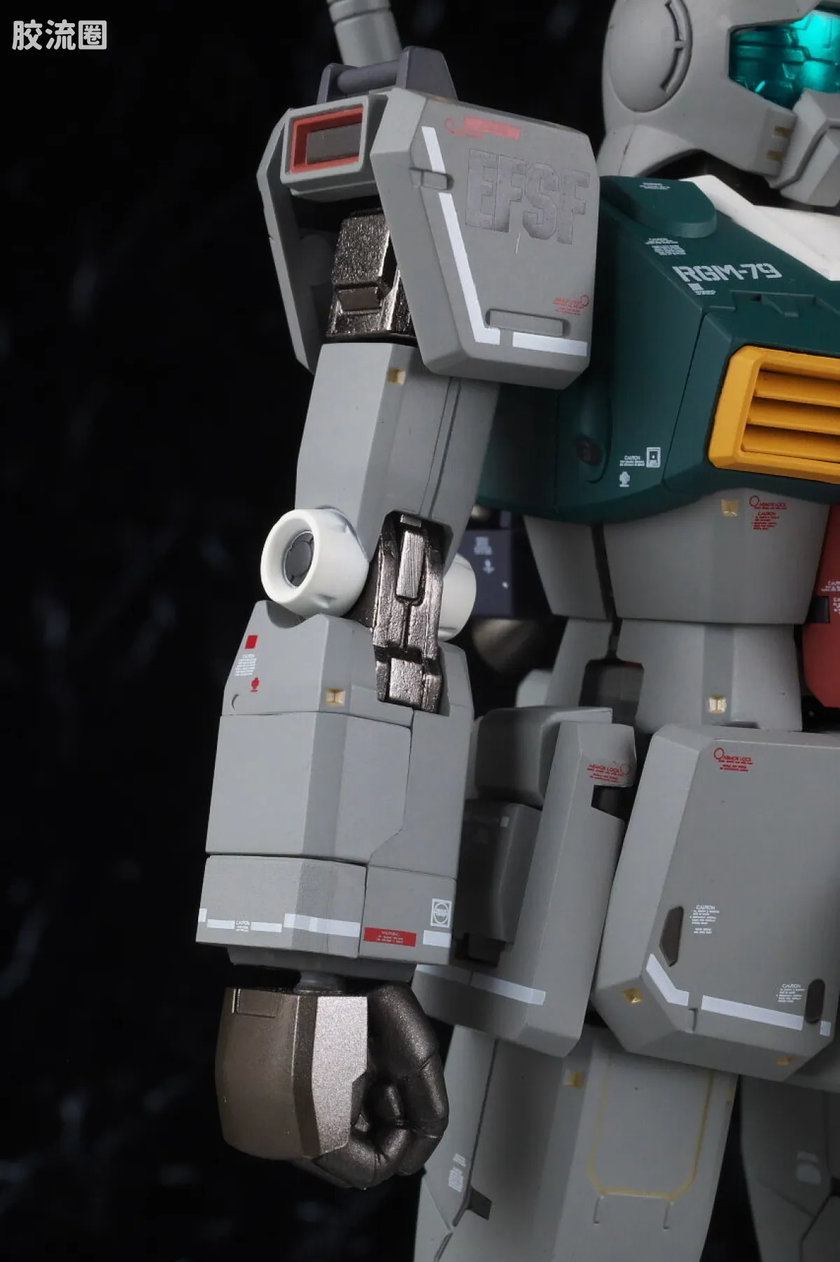 GUNDAM FIX FIGURATION GUNDAM FIX FIGURATION METAL COMPOSITE系列 RGM-79 吉姆(史列加搭乘机)[库库鲁斯·杜安的小岛] - 图片