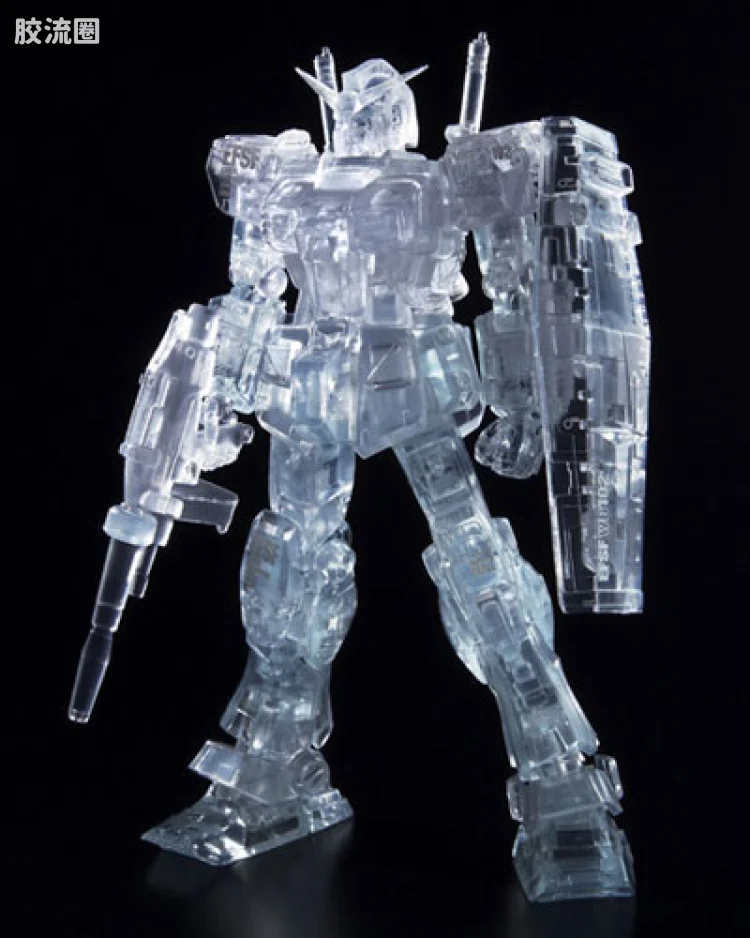 GUNDAM FIX FIGURATION GFF系列 #0000 RX-78 高达/吉姆(改)Ver.Ka 透明限定版 - 图片