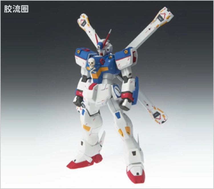 GUNDAM FIX FIGURATION GFF系列 #0031 海盗高达X-3/海盗高达X-1改改/海盗高达X-1全覆式/海盗高达X-1(拼凑型) - 图片