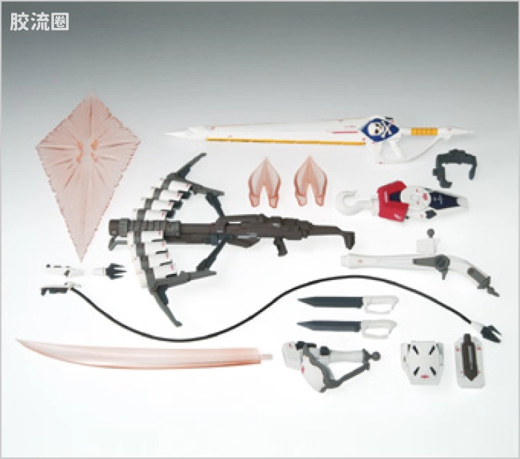 GUNDAM FIX FIGURATION GFF系列 #0031 海盗高达X-3/海盗高达X-1改改/海盗高达X-1全覆式/海盗高达X-1(拼凑型) - 图片