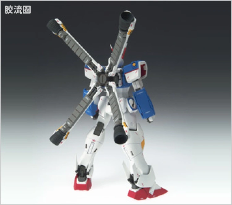 GUNDAM FIX FIGURATION GFF系列 #0031 海盗高达X-3/海盗高达X-1改改/海盗高达X-1全覆式/海盗高达X-1(拼凑型) - 图片