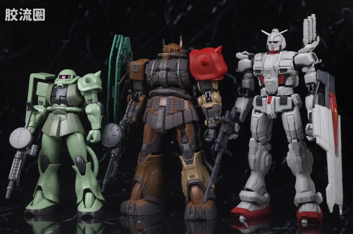 GUNDAM UNIVERSE系列 普通版 GU-38 扎古II(未确认型) 索拉里机 - 图片