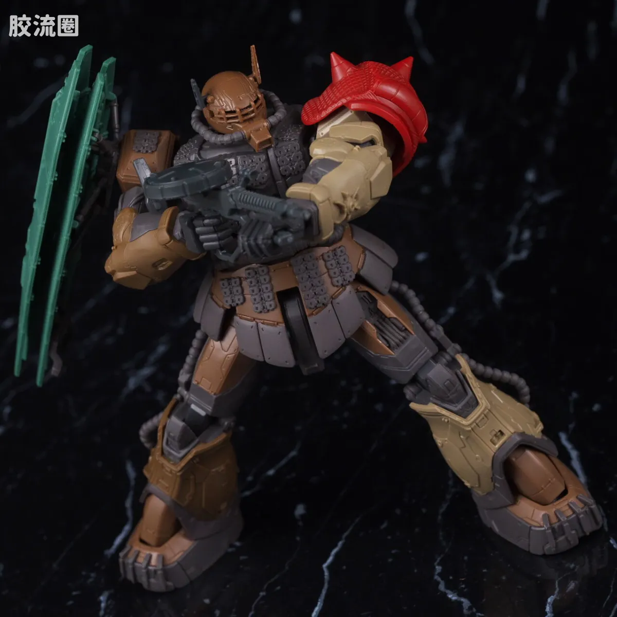 GUNDAM UNIVERSE系列 普通版 GU-38 扎古II(未确认型) 索拉里机 - 图片