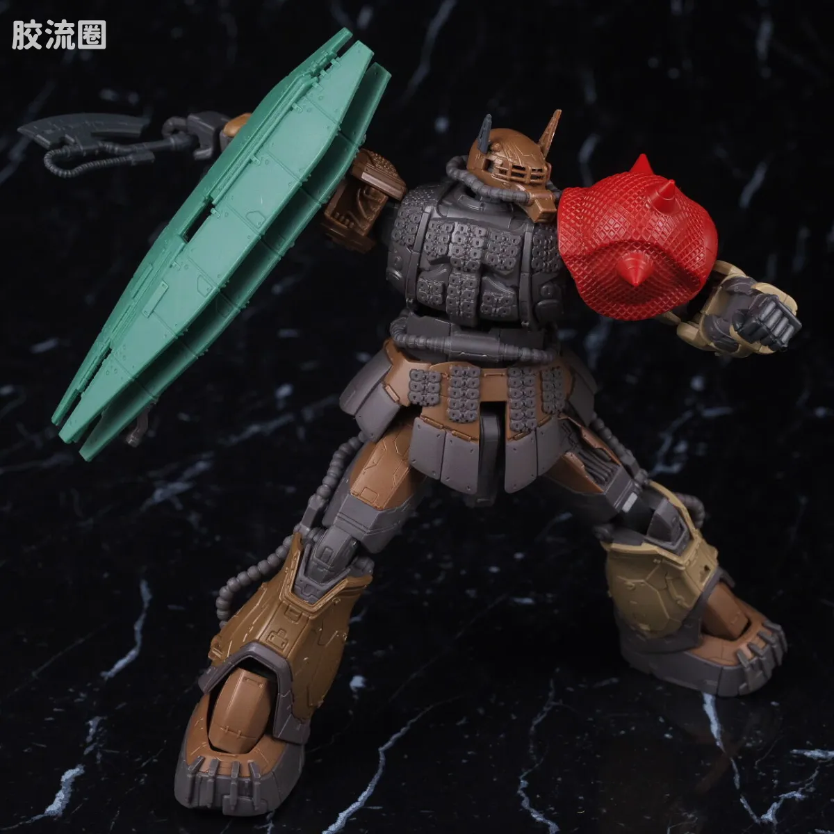 GUNDAM UNIVERSE系列 普通版 GU-38 扎古II(未确认型) 索拉里机 - 图片