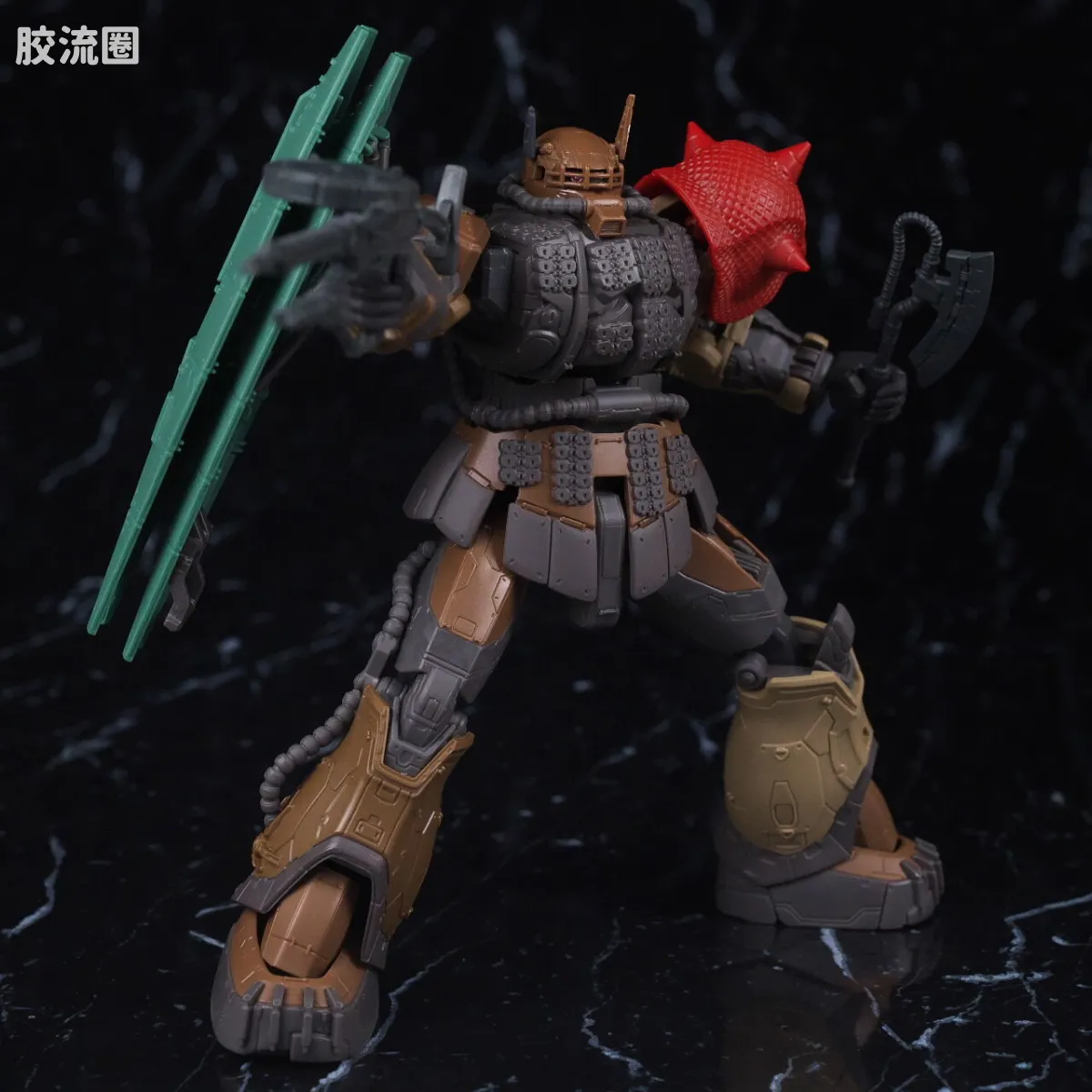 GUNDAM UNIVERSE系列 普通版 GU-38 扎古II(未确认型) 索拉里机 - 图片