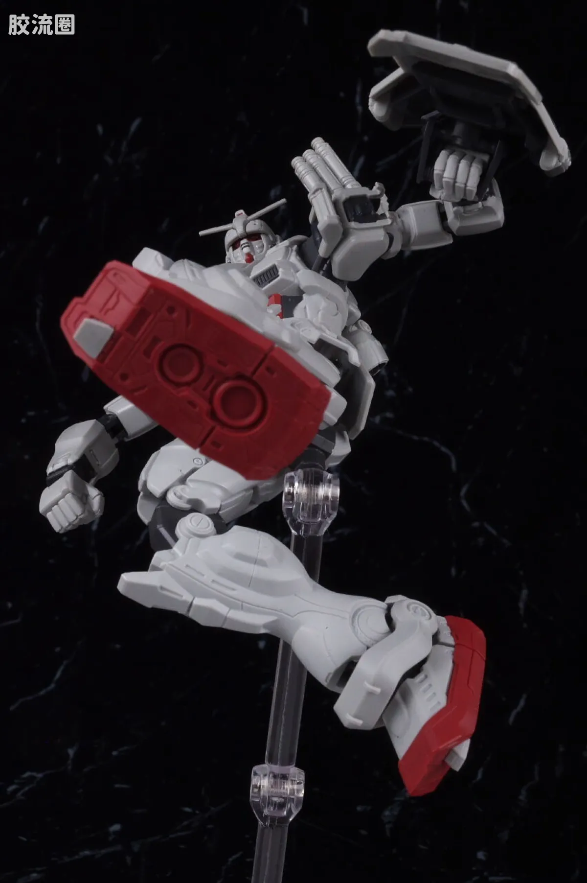 GUNDAM UNIVERSE系列 普通版 GU-37 高达EX - 图片