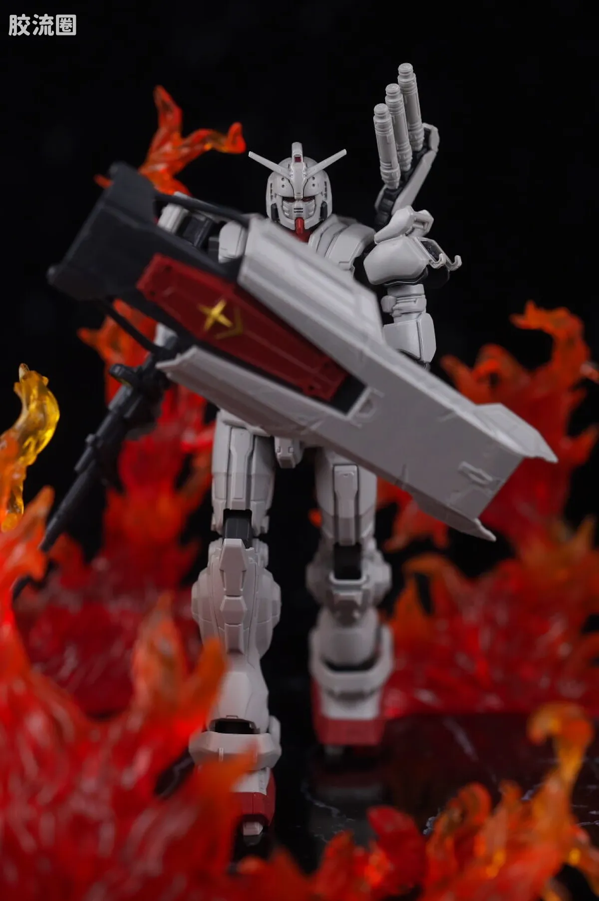 GUNDAM UNIVERSE系列 普通版 GU-37 高达EX - 图片
