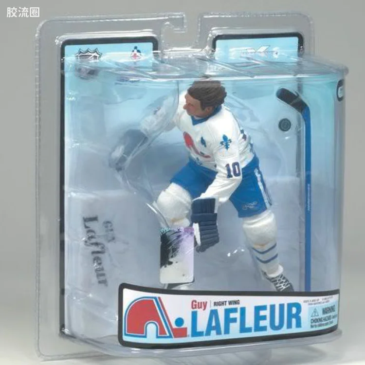 麦克法兰NHL冰球系列玩具 第18代 GUY LAFLEUR (NORDIQUES)