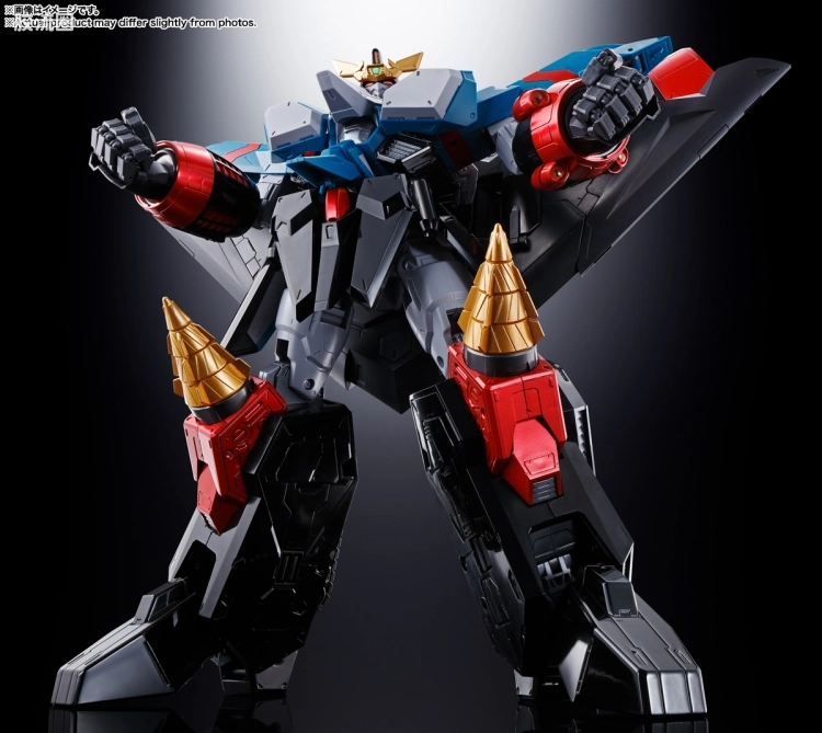 超合金魂系列合金玩具 普通版 GX-104 勇者王 我王战牙（GAOFIGHGAR） - 图片