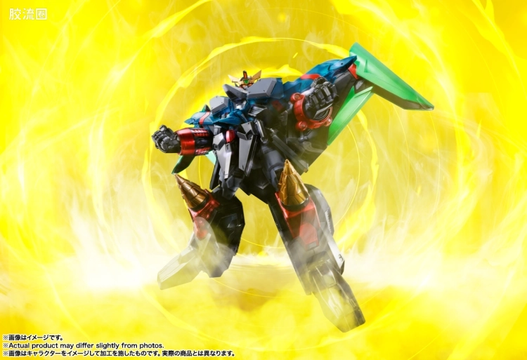 超合金魂系列合金玩具 普通版 GX-104 勇者王 我王战牙（GAOFIGHGAR） - 图片