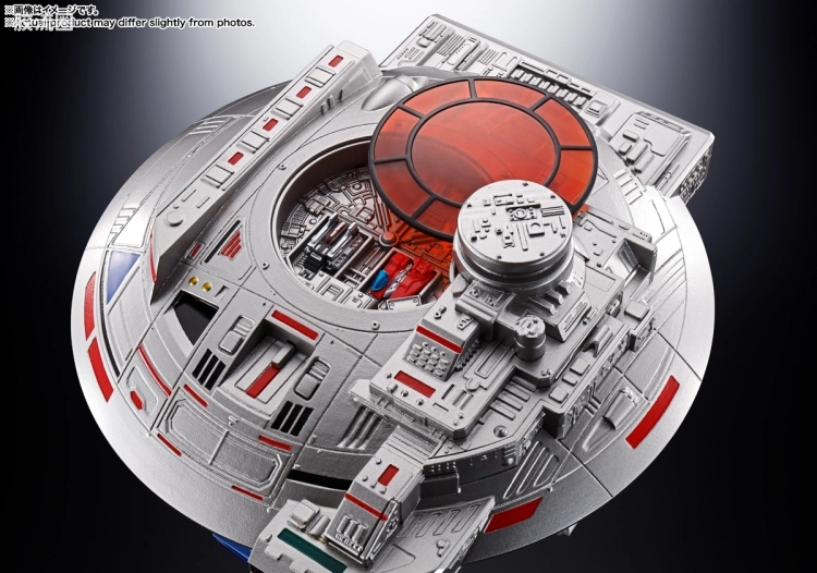 超合金魂系列合金玩具 普通版 GX-106 <宇宙刑警卡邦> 电子星兽多鲁&吉兰飞碟 - 图片
