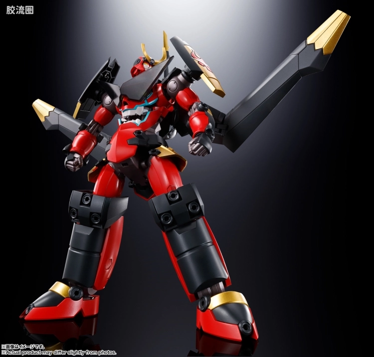 超合金魂系列合金玩具 普通版 GX-107 完全变形合体红莲螺岩＆大回转巨大钻头套装 - 图片