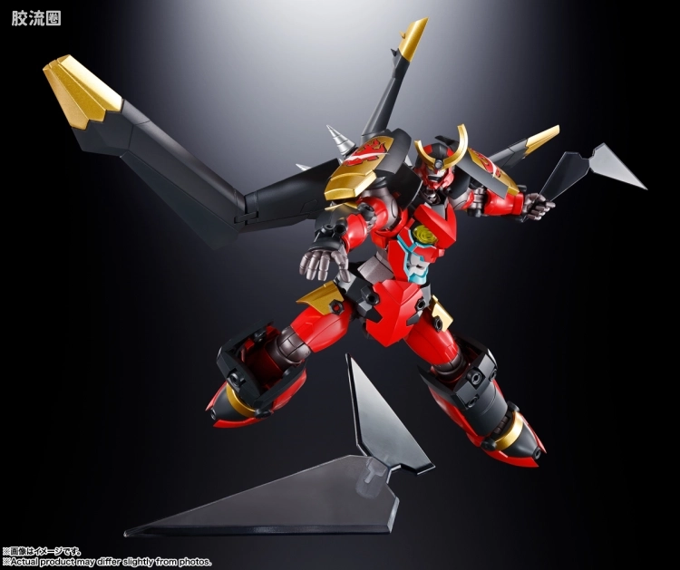 超合金魂系列合金玩具 普通版 GX-107 完全变形合体红莲螺岩＆大回转巨大钻头套装 - 图片