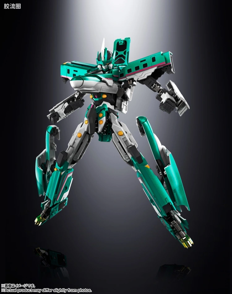超合金魂系列合金玩具 普通版 GX-115 新干线变形机器人 进化先锋 E5隼号 - 图片