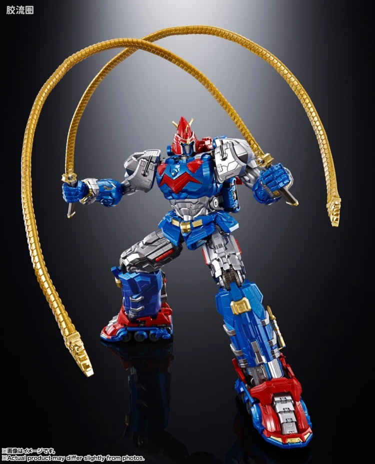 超合金魂系列合金玩具 普通版 GX-118 波鲁吉斯V - 图片