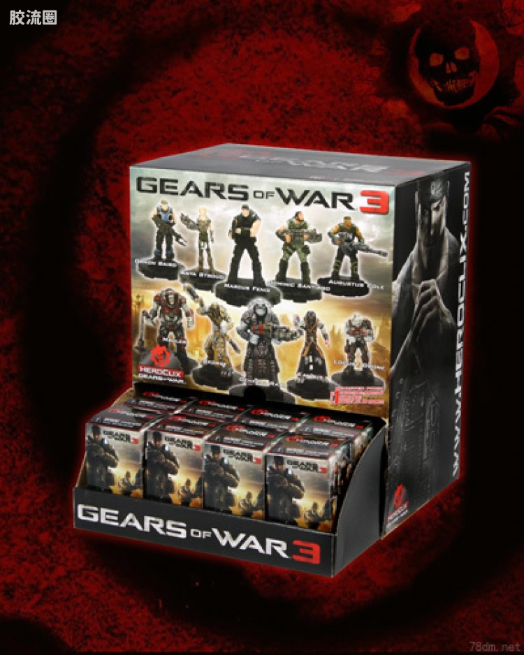 HeroClix盒蛋系列 普通版 Gears of War Gravity Feed