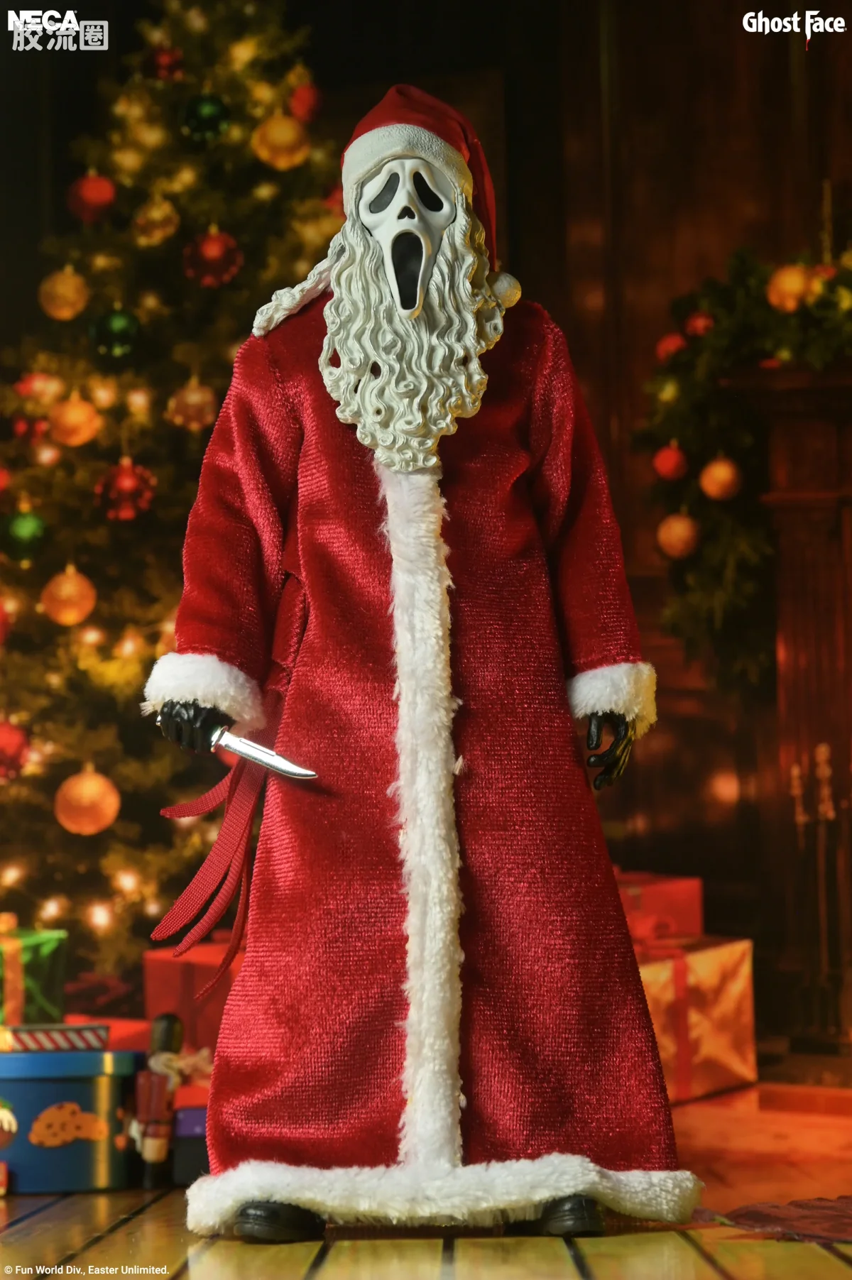 NECA 7寸可动人形系列 终极版/豪华版 电影系列 鬼脸  圣诞杀戮鬼脸 - 图片