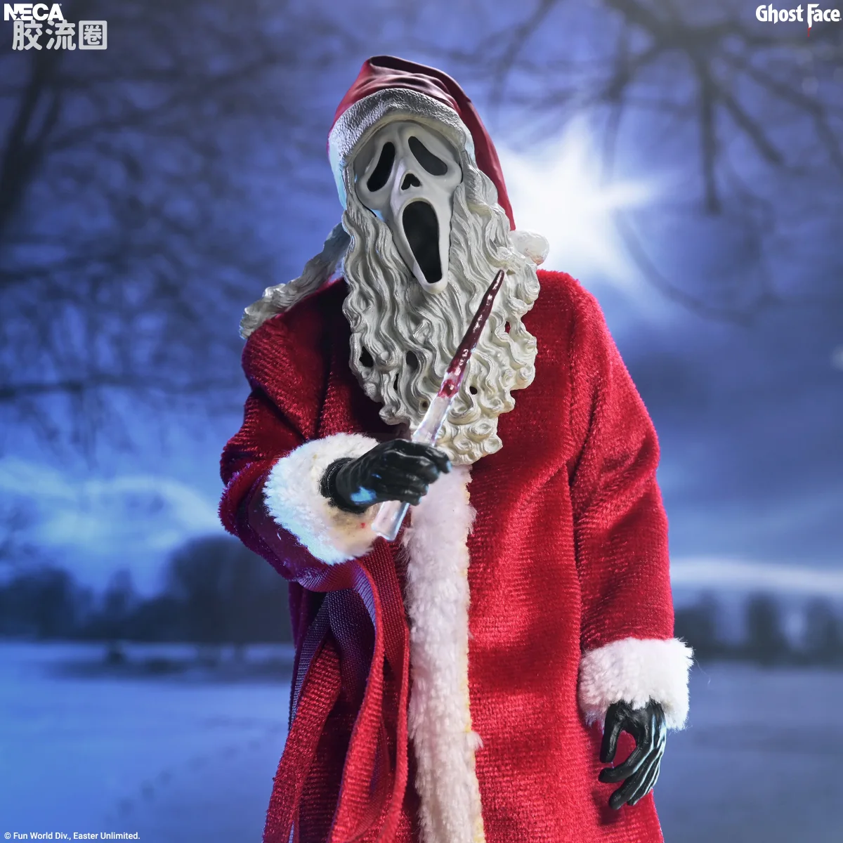 NECA 7寸可动人形系列 终极版/豪华版 电影系列 鬼脸  圣诞杀戮鬼脸 - 图片