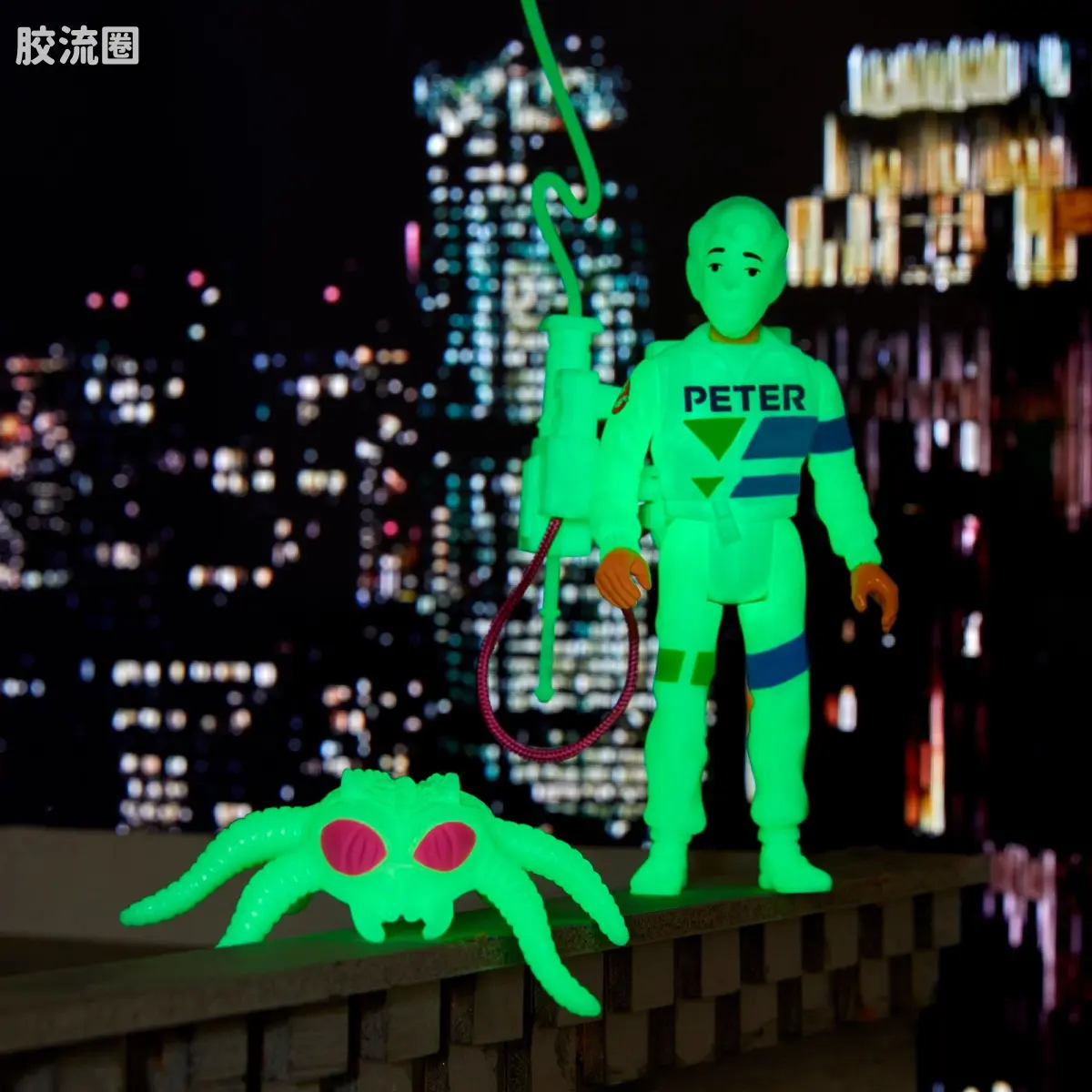 孩之宝综合系列 捉鬼敢死队 真正的捉鬼敢死队 幽光英雄 收藏套装 - 图片